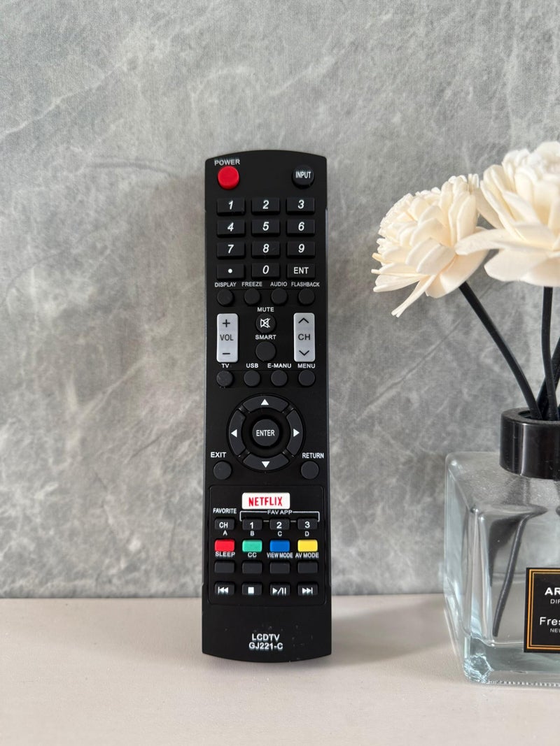 BOMAZ Remote Control Replacement for Sharp Smart LCD TV LC-65LE645U LC-32LE653U LC-55LE653U LC-48LE653U LC-43UB30U LC-50UB30U LC-55UB30U LC-65UB30U LC-43LE653U - Image 2